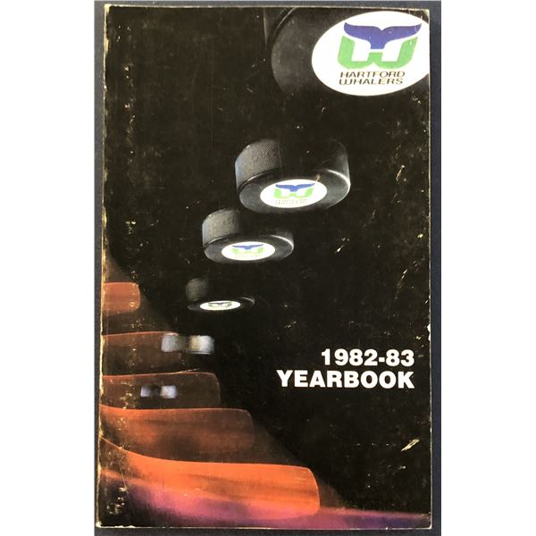 1982-83 HARTFORD WHALERS MEDIA GUIDE