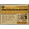 Image 2 : 1960 TOPPS BASEBALL GRAY BACKS - JIM DAVENPORT