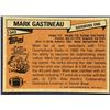 Image 2 : 1981 TOPPS MARK GASTINEAU ROOKIE CARD