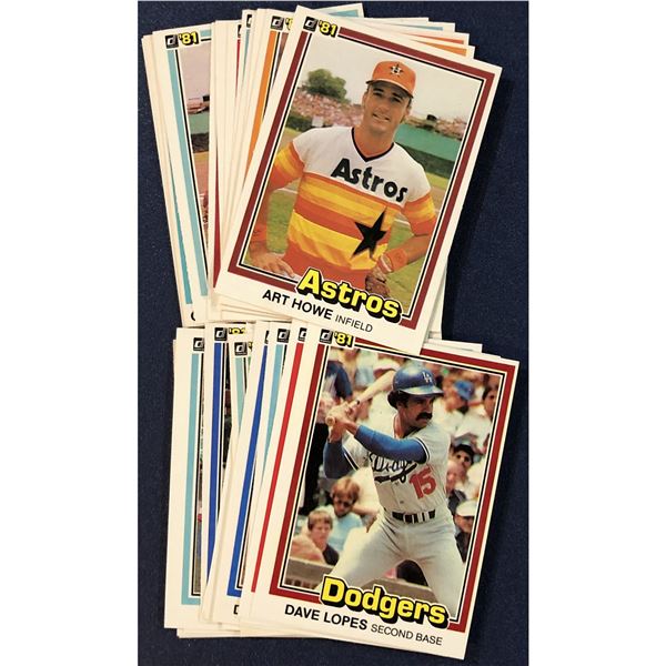 1981 DONRUSS BASEBALL COLLECTION