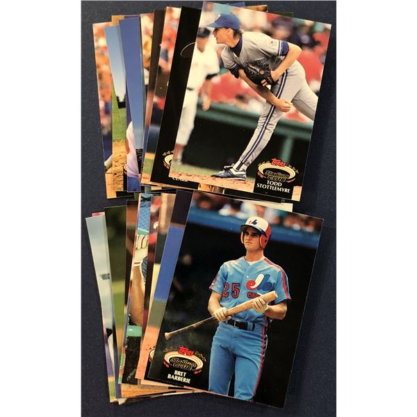 1992 TOPPS STADIUM CLUB BASEBALL COLLECTION (25)