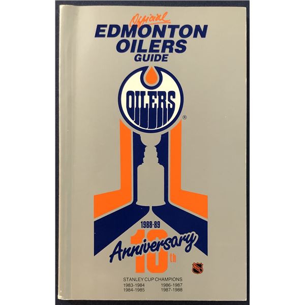 1988-89 EDMONTON OILERS MEDIA GUIDE