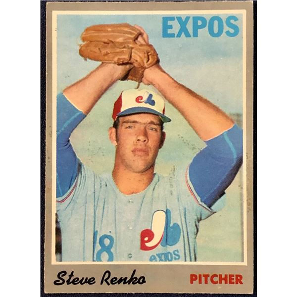 1970 O-PEE-CHEE STEVE RENKO ROOKIE CARD