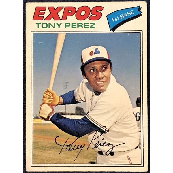 1977 O-PEE-CHEE TONY PEREZ (HOF)