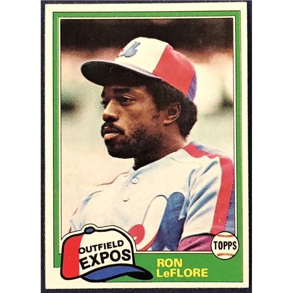 1981 TOPPS RON LeFLORE