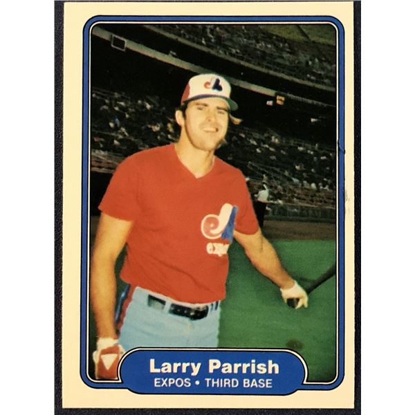 1982 FLEER LARRY PARRISH
