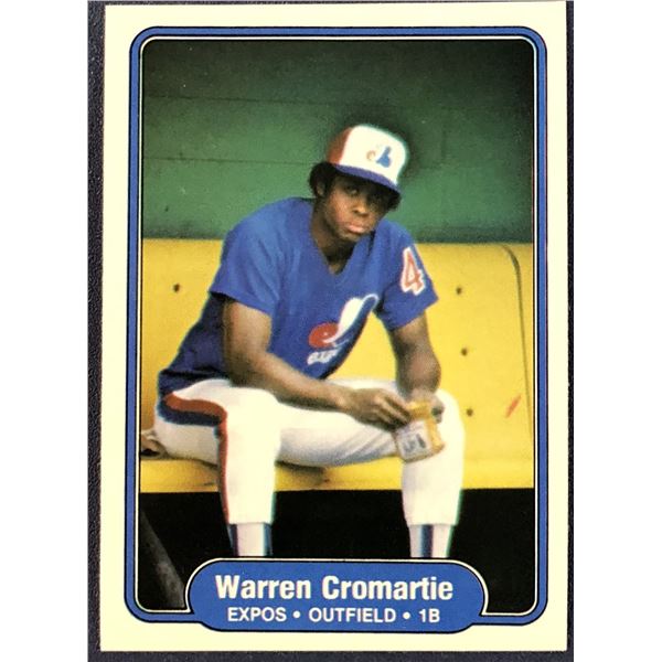 1982 FLEER WARREN CROMARTIE