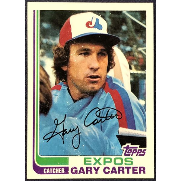 1982 TOPPS GARY CARTER (HOF)