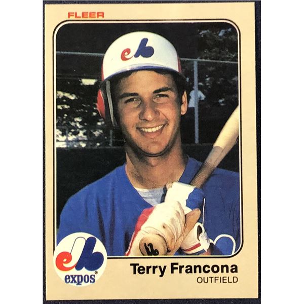 1983 FLEER TERRY FRANCONA