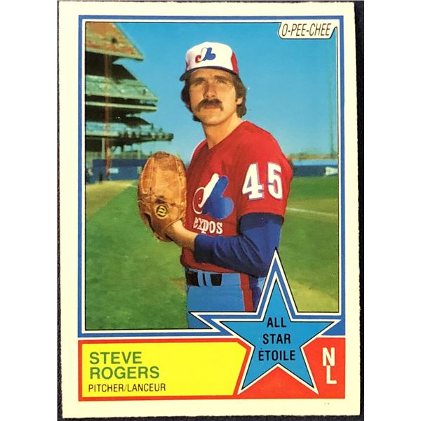 1983 O-PEE-CHEE STEVE ROGERS
