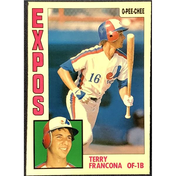 1984 O-PEE-CHEE TERRY FRANCONA