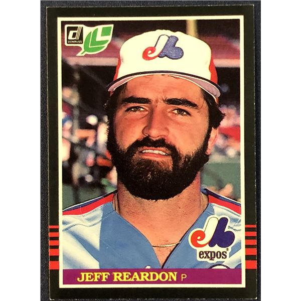 1985 LEAF JEFF REARDON