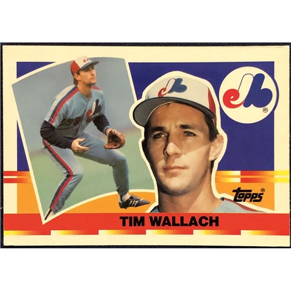 1990 TOPPS LARGE TIM WALLACH