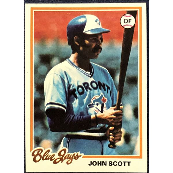 1978 TOPPS JOHN SCOTT