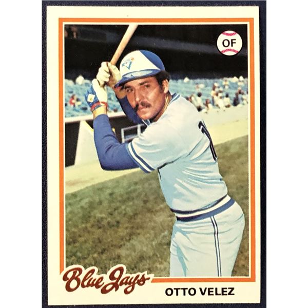 1978 TOPPS OTTO VELEZ