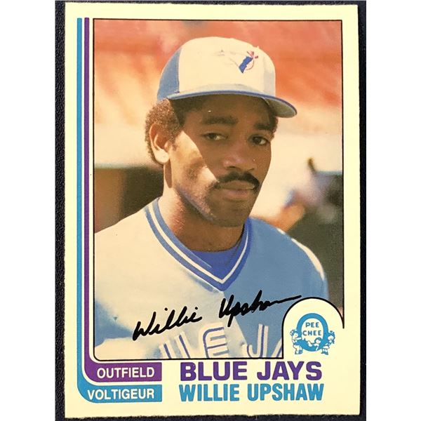 1982 O-PEE-CHEE WILLIE UPSHAW