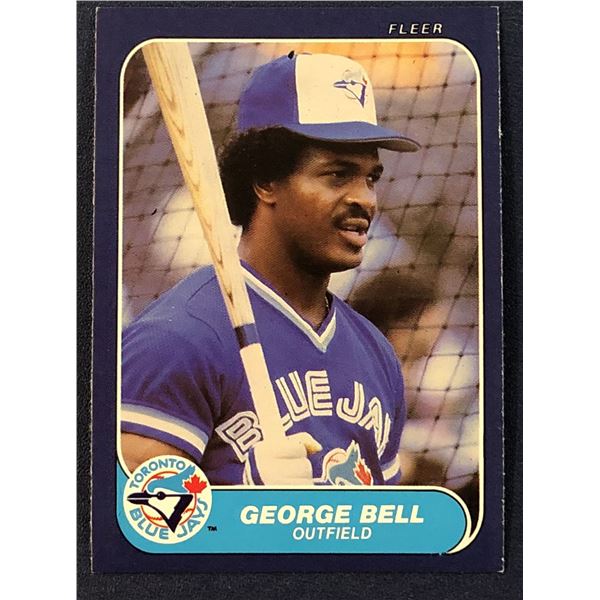 1986 FLEER GEORGE BELL