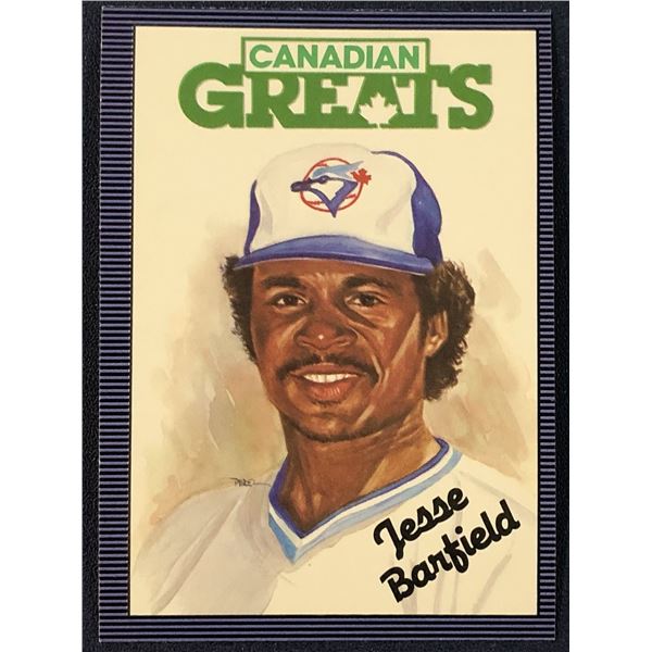 1986 LEAF JESSE BARFIELD