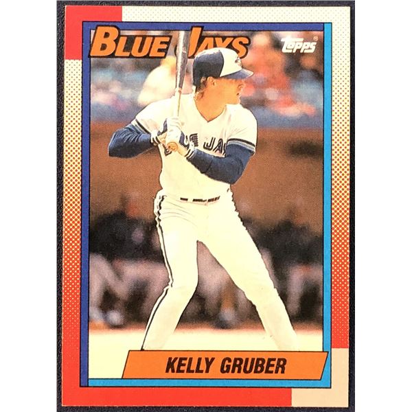 1990 TOPPS KELLY GRUBER