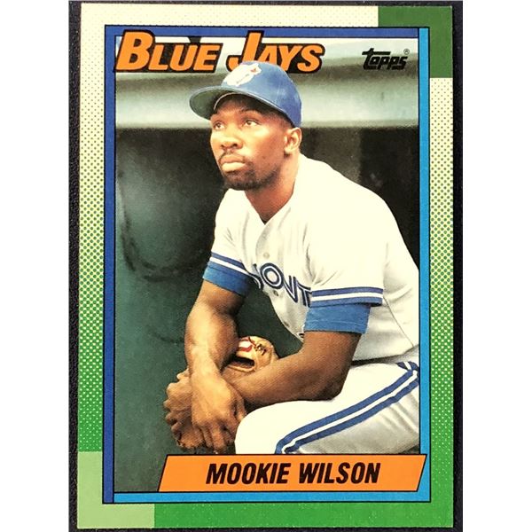 1990 TOPPS MOOKIE WILSON