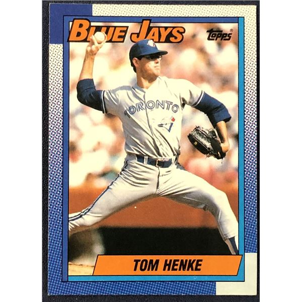 1990 TOPPS TOM HENKE