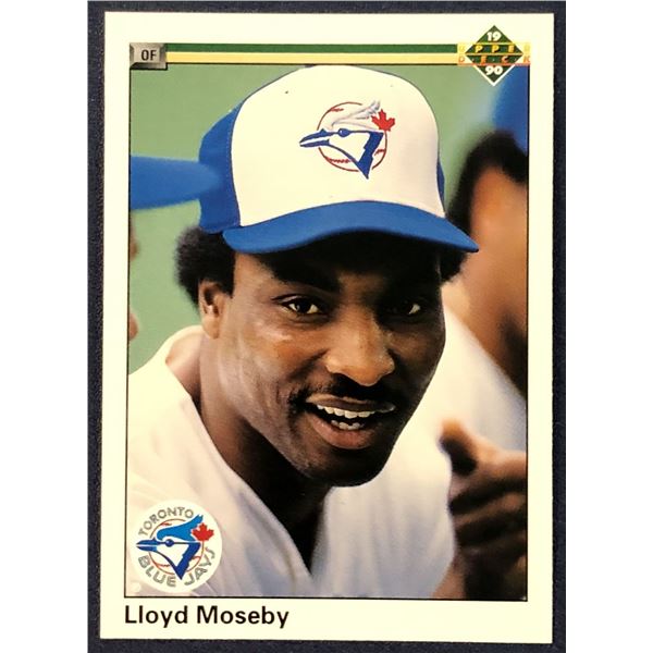 1990 UPPER DECK LLOYD MOSEBY
