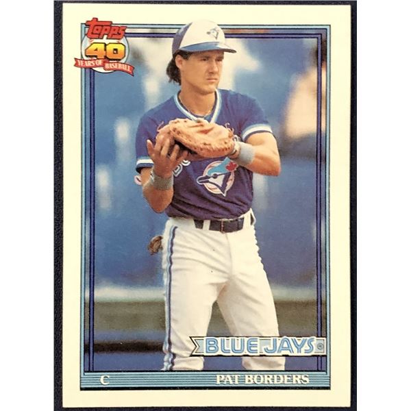1991 TOPPS PAT BORDERS