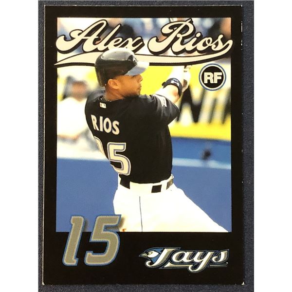 2007 BLUE JAYS PROMO ALEX RIOS