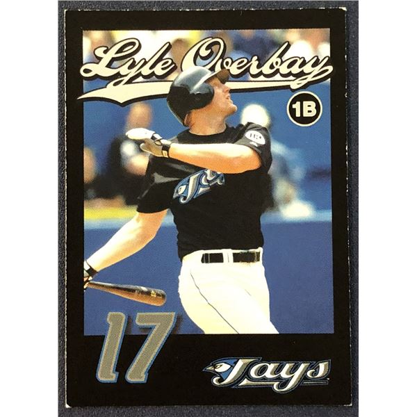 2007 BLUE JAYS PROMO LYLE OVERBAY