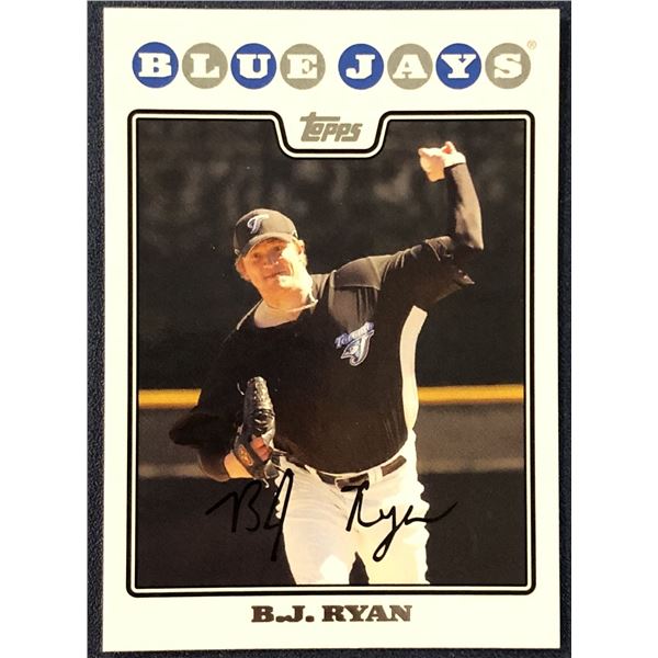 2008 TOPPS B.J. RYAN