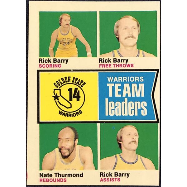 1974-75 TOPPS RICK BARRY (HOF)