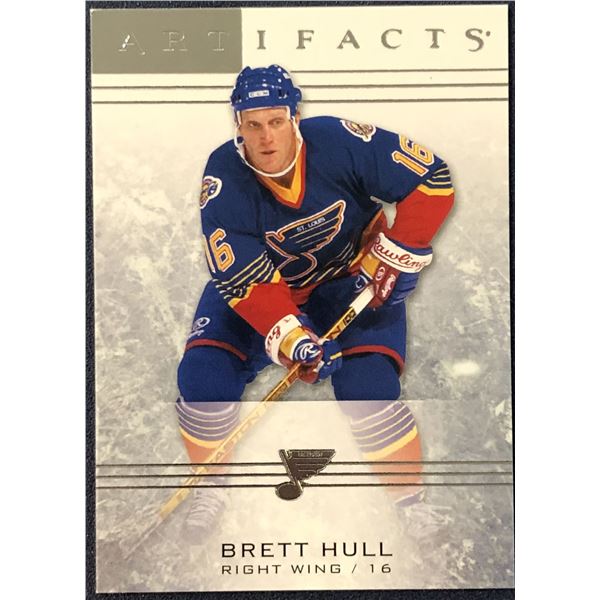 2004-05 UPPER DECK ARTIFACTS BRETT HULL (HOF)