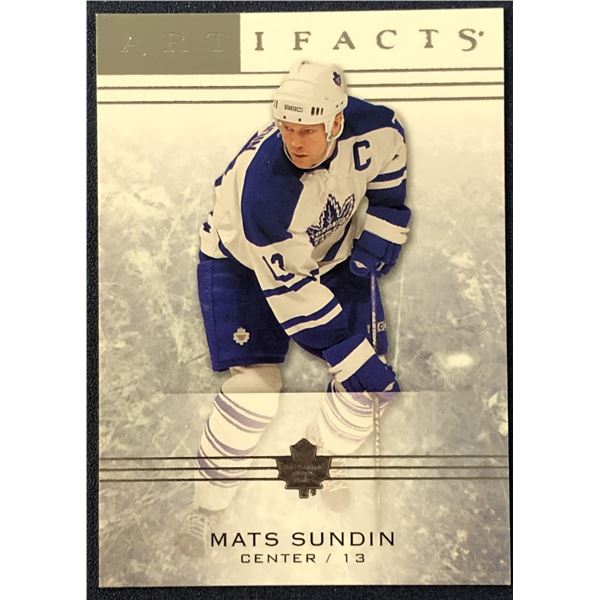 2004-05 UPPER DECK ARTIFACTS MATS SUNDIN (HOF)