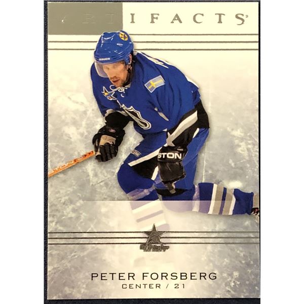 2004-05 UPPER DECK ARTIFACTS PETER FORSBERG (HOF)