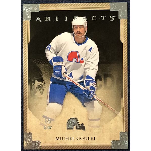2009-10 UPPER DECK ARTIFACTS MICHEL GOULET (HOF)