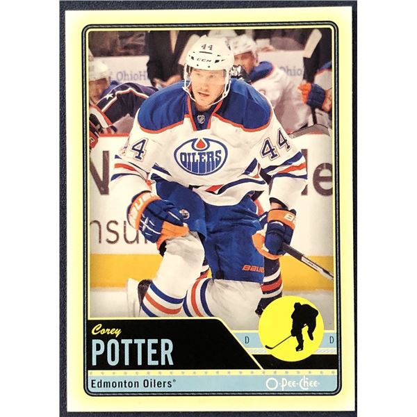 2012-13 O-PEE-CHEE COREY POTTER ROOKIE CARD