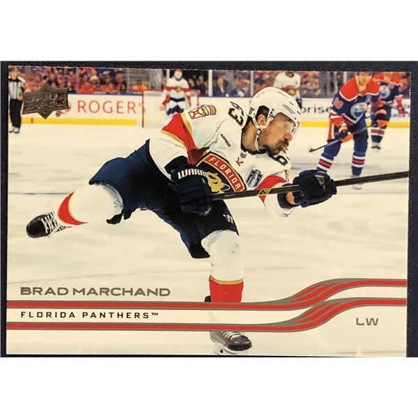 2025-26 UPPER DECK NHL BRAD MARCHAND