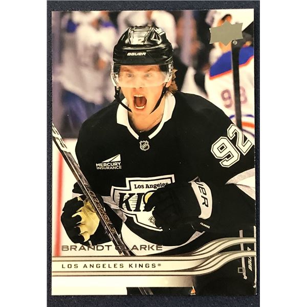 2025-26 UPPER DECK NHL BRANDT CLARKE ROOKIE CARD