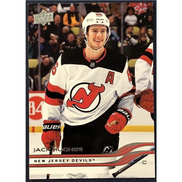 2025-26 UPPER DECK NHL JACK HUGHES