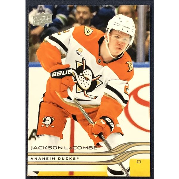 2025-26 UPPER DECK NHL JACKSON LACOMBE
