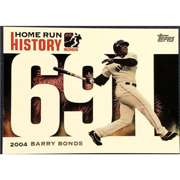 2006 TOPPS BARRY BONDS