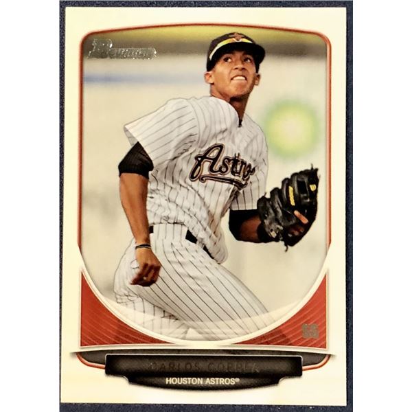 2013 BOWMAN CARLOS CORREA ROOKIE CARD