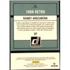 Image 2 : 2022 DONRUSS RETRO RANDY AROZARENA ROOKIE CARD