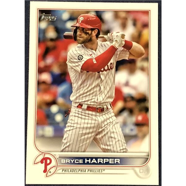 2022 TOPPS BRYCE HARPER