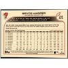 Image 2 : 2022 TOPPS BRYCE HARPER