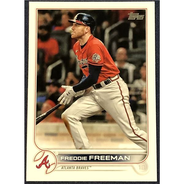 2022 TOPPS FREDDIE FREEMAN