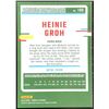 Image 2 : 2023 DONRUSS HEINIE GROH (HOF)