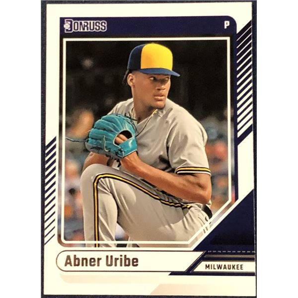 2024 DONRUSS ABNER URIBE ROOKIE CARD