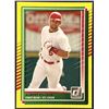 Image 1 : 2025 DONRUSS YELLOW SPLASH ALBERT PUJOLS (HOF)