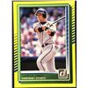 Image 1 : 2025 DONRUSS YELLOW SPLASH CHIPPER JONES (HOF)